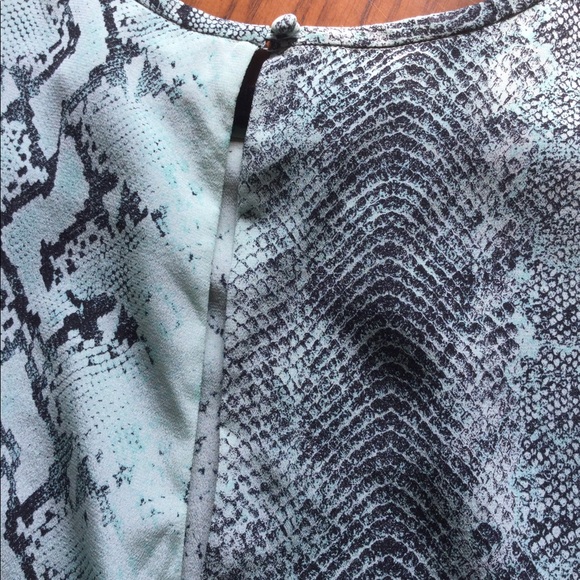 joie snakeskin blouse